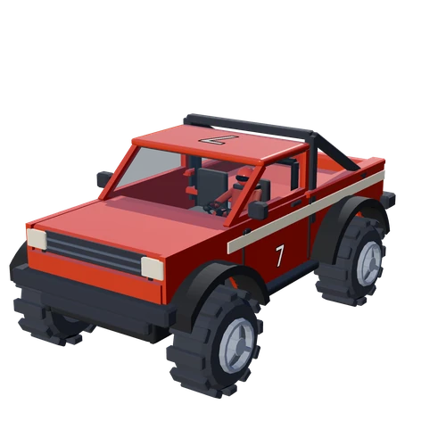 Current truck in the solid livery